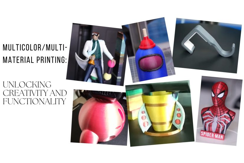 Multicolor/Multi-material Printing Unlocking Creativity