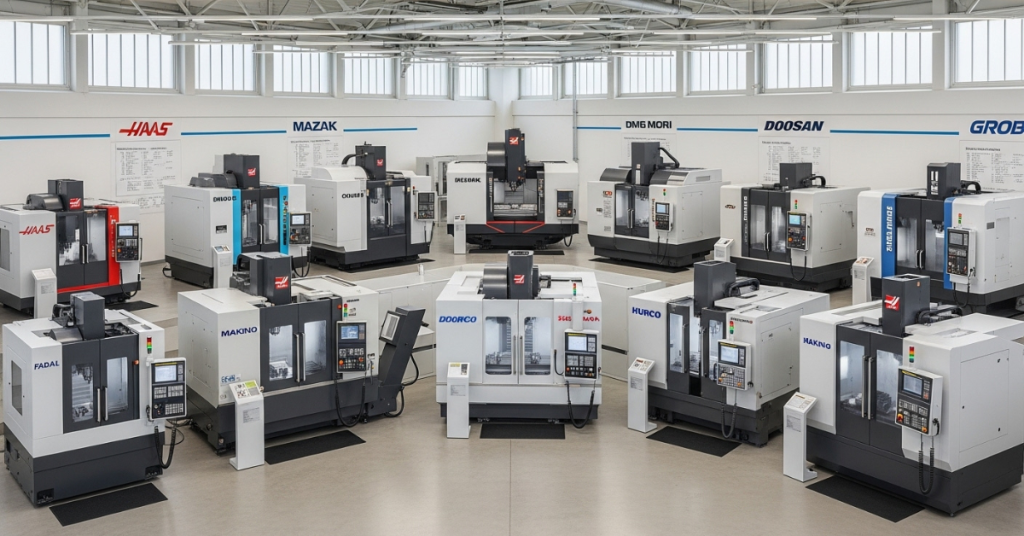 Showcase of 10 top CNC milling machines in 2024 with various axis configurations