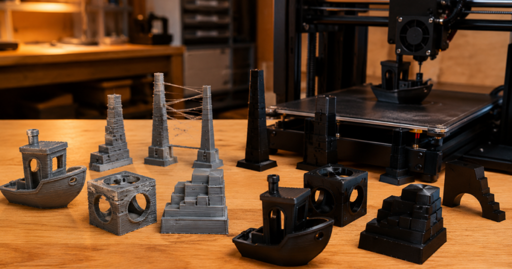 3d printer hotend components and tools laid out for maintenance to help fix retraction and extrusion problems