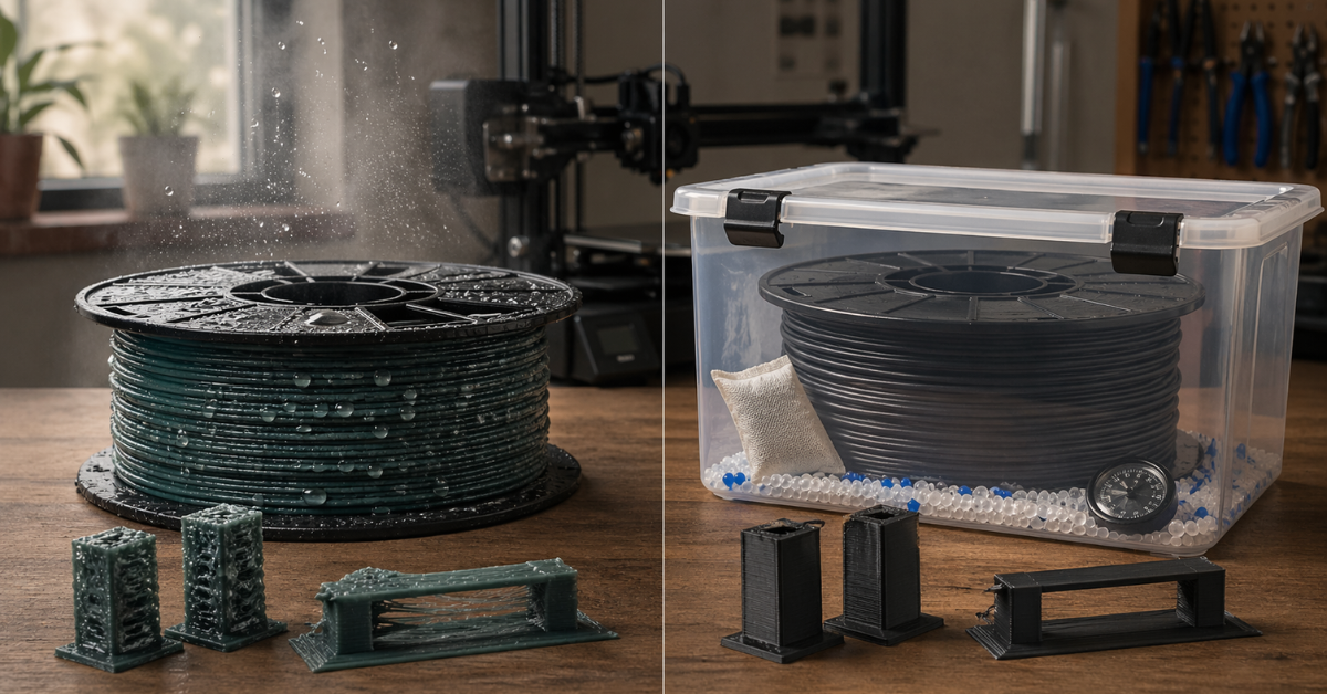 How does moisture affect filament quality? - 3D Print Trend Page