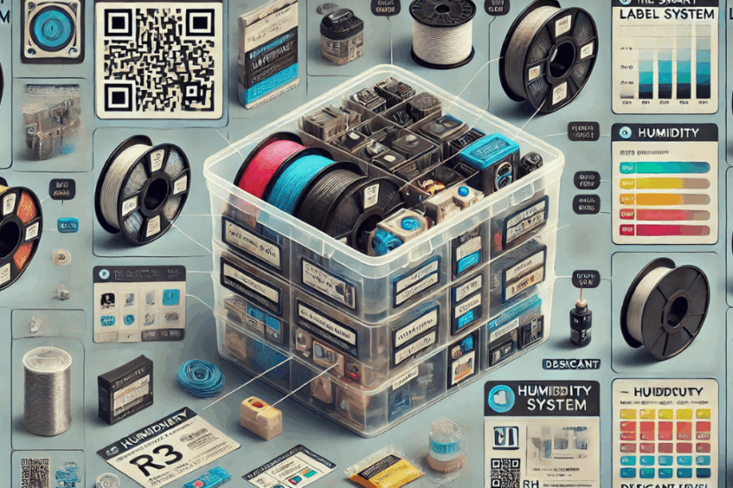 How-should-I-label-and-track-my-filament-in-storage-containers